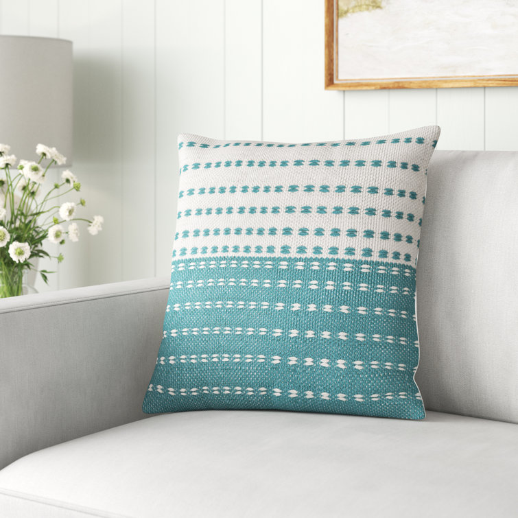 Turquoise color pillows sales